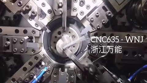WNJ CNC-635 Spring Forming Machine
