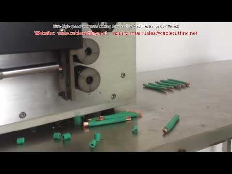 Ultra High Speed Computer Controlled Cutting Wire Peeling Machine, Range 0.5-10mm²