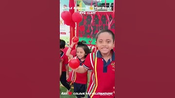 Thumbnail of Little Kingdom 👑 Tiny Bells.           Red 🍒 colour day celebrations with pp2 class kids