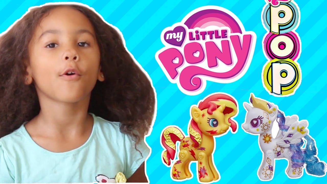 My Little Pony POP Princess Celestia Uboxing Alyssa's Surprise Toy