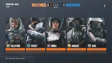 Rainbow 6 siege a doc spawn peek 4K