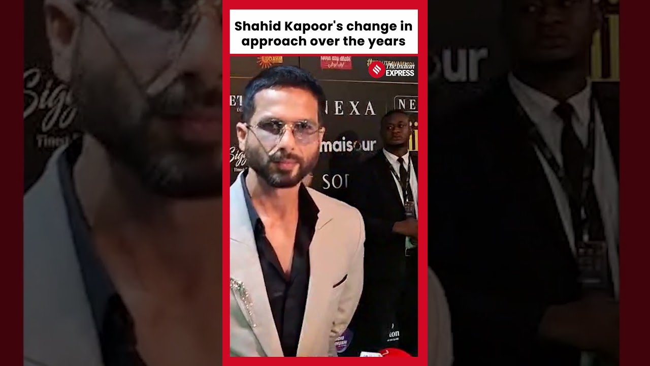 IIFA 2024 | This is how Shahid Kapoor has changed his approach towards acting
