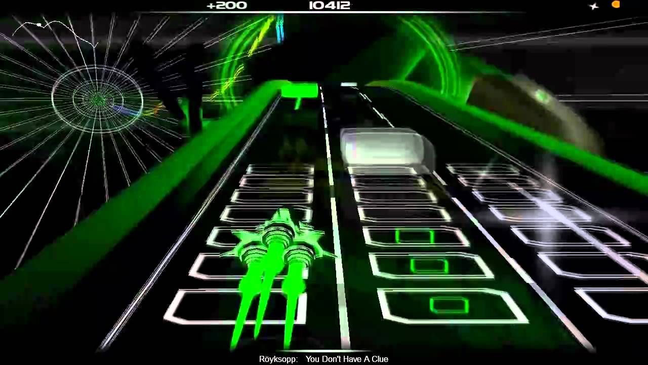 Audiosurf: Röyksopp - You Don't Have A Clue - YouTube