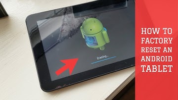 How To Reset Android Tablet to Factory Default Settings- Azpen A909