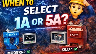 1A CT vs 5A CT| Current Transformer Explained| How to Select Current Transformer 