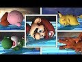 Super Smash Bros Brawl: ALL CHARACTER'S DEATH ANIMATIONS (Stamina)