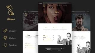 Silvana - Creative Onepage HTML Template | Themeforest Website Templates and Themes