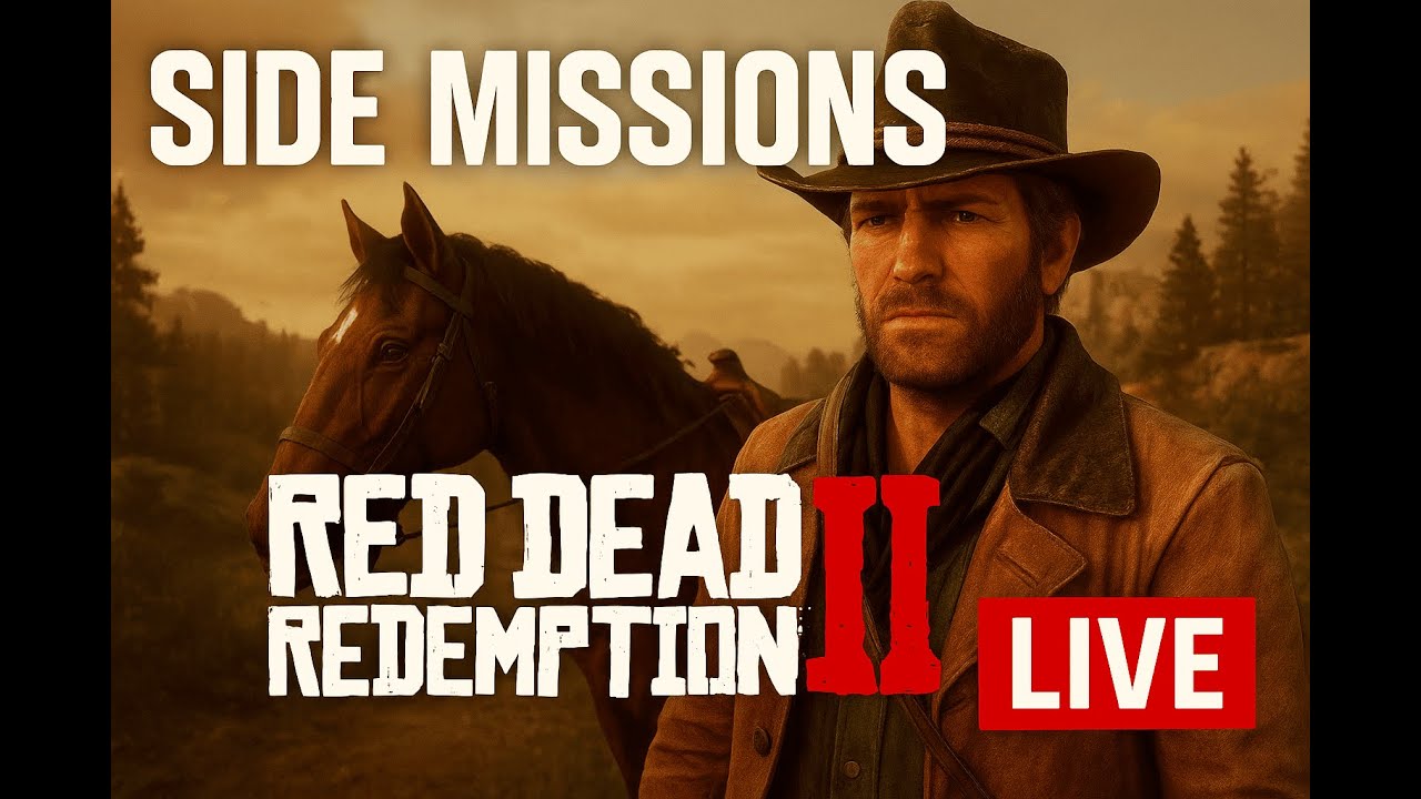 “Exploring Hidden Stories in the Wild West 🤠 | RDR2 Side Missions Live”