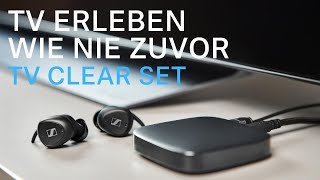 Erleben Sie Tv Wie Nie Zuvor Mit Dem Tv Clear Set Sennheiser