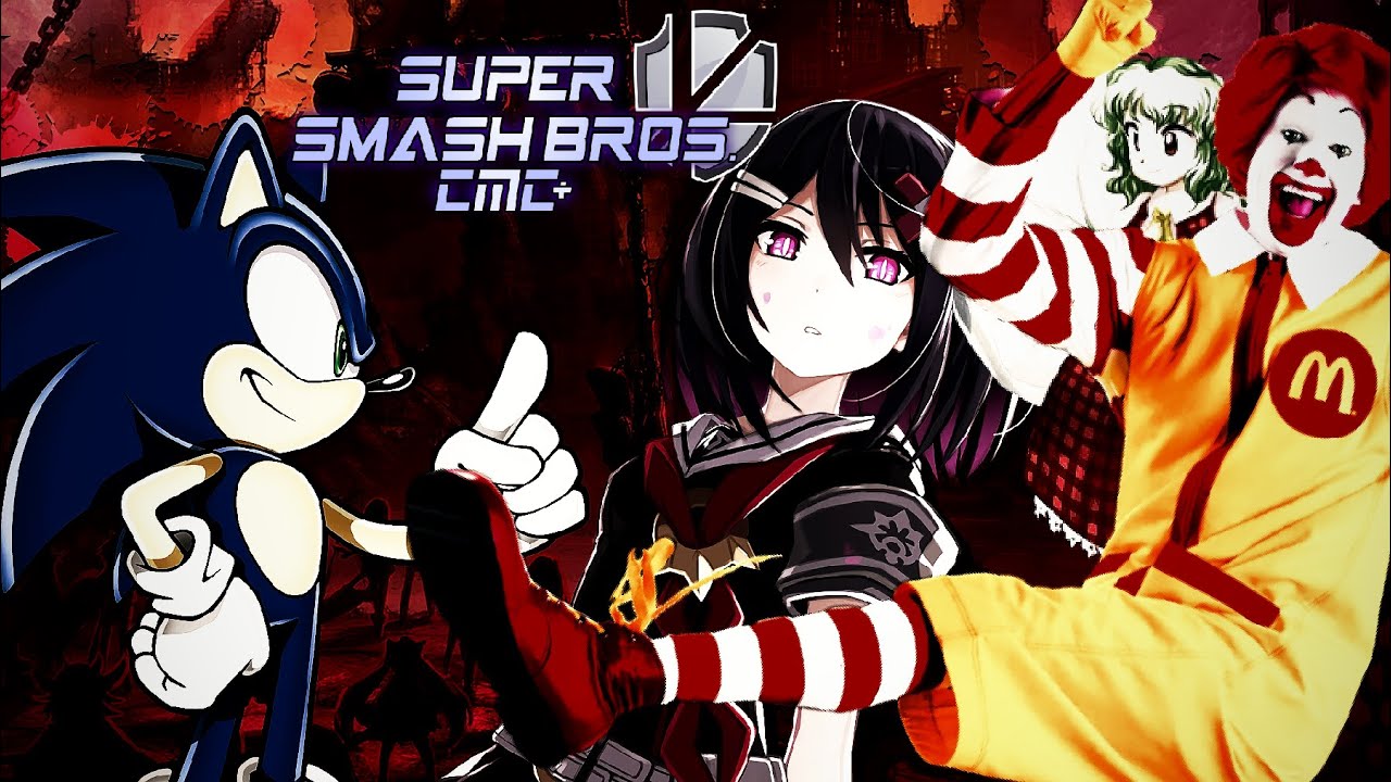 SSBCMC+ v8 - Challenge 15 Underground Cavern (Ronald McDonald, Yuuka Kazami, Alice, Default)