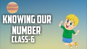Knowing Our Numbers | Class 6 | Shambhu Studzone