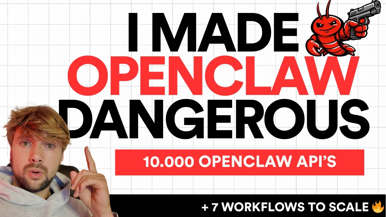 I Gave OpenClaw Access To 10.000 API's & It's CRACKED