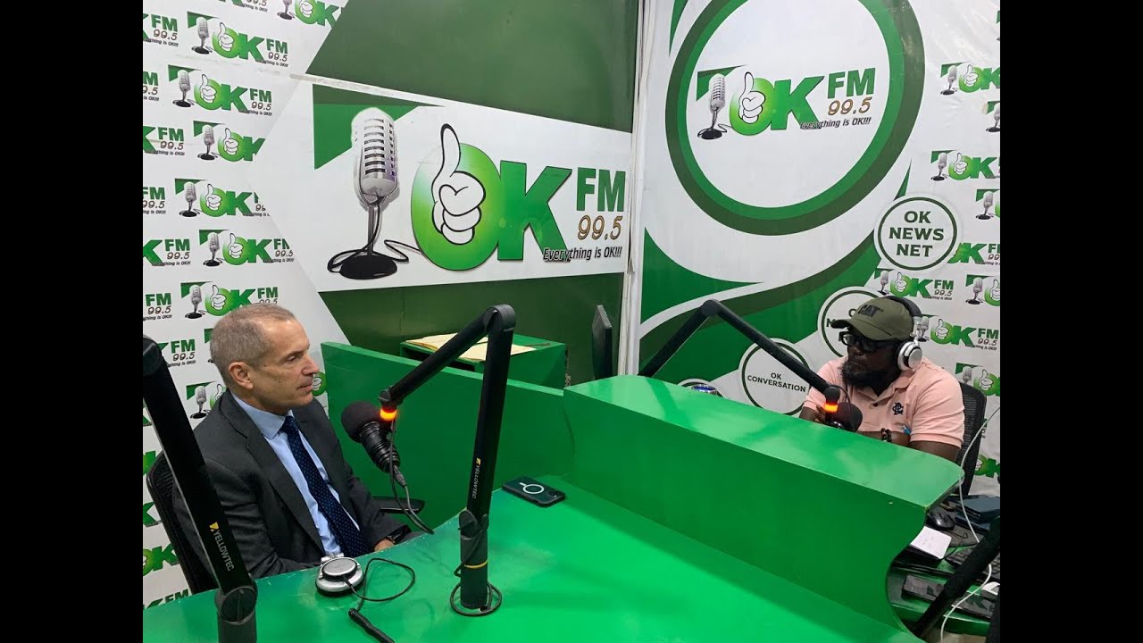 Ambassador Mark Toner Toner on OK FM, reflecting on his tenure as U.S. Ambassador to Liberia