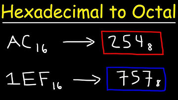 Hexadecimal to Octal Conversion