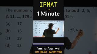 IPMAT Indore 2019 Progression  #anshuagarwal #ipmpreparation