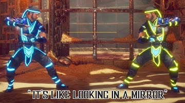 Dimitri Vegas (Sub-Zero) MIRROR MATCH Dialogue Intros - Mortal Kombat 11