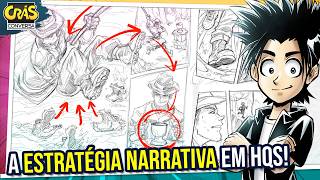 O segredo da NARRATIVA de QUADRINHOS 4 formas de contar a mesma cena | HQ é o que HÁ