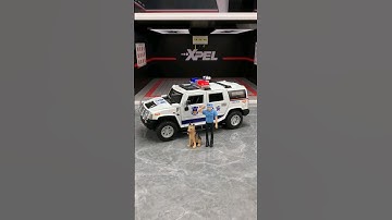 Miniature Police diecast car #diecast #cars #modelcars