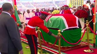 President Uhuru's speech at Moi's memorial service