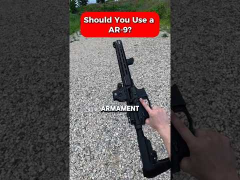 Is a 9mm AR Practical? #shorts