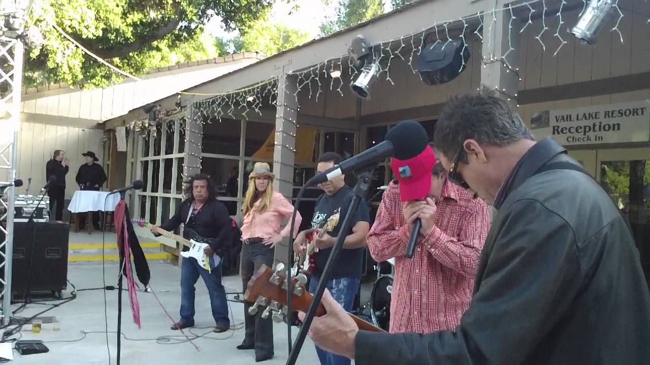 Carlos Rock Experience W/ Peter Kenvin At Vail Lake " Can't You See "