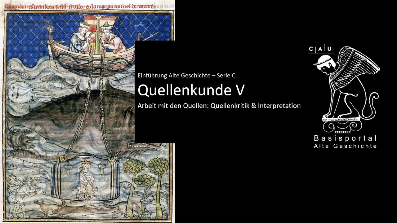 Basisportal Serie C 5 Quellenkritik und  Interpretation