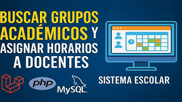 56 Search for Academic Groups and Assign Schedules to Teachers | Laravel PHP MySQL FullStack System