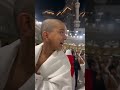 حاج يبكي من شدة التأثر لحظة مؤثرة من حج 1446 