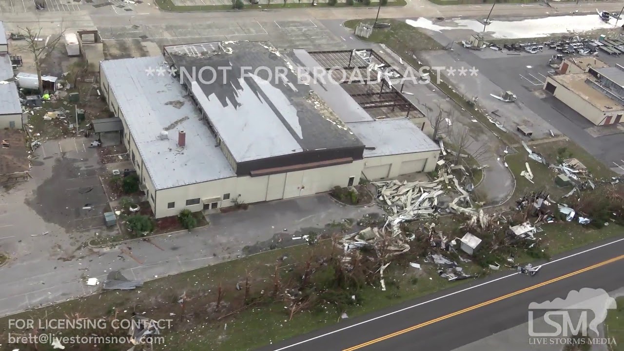 10112018, Tyndall AFB destruction Hurricane Michael, fighter jet