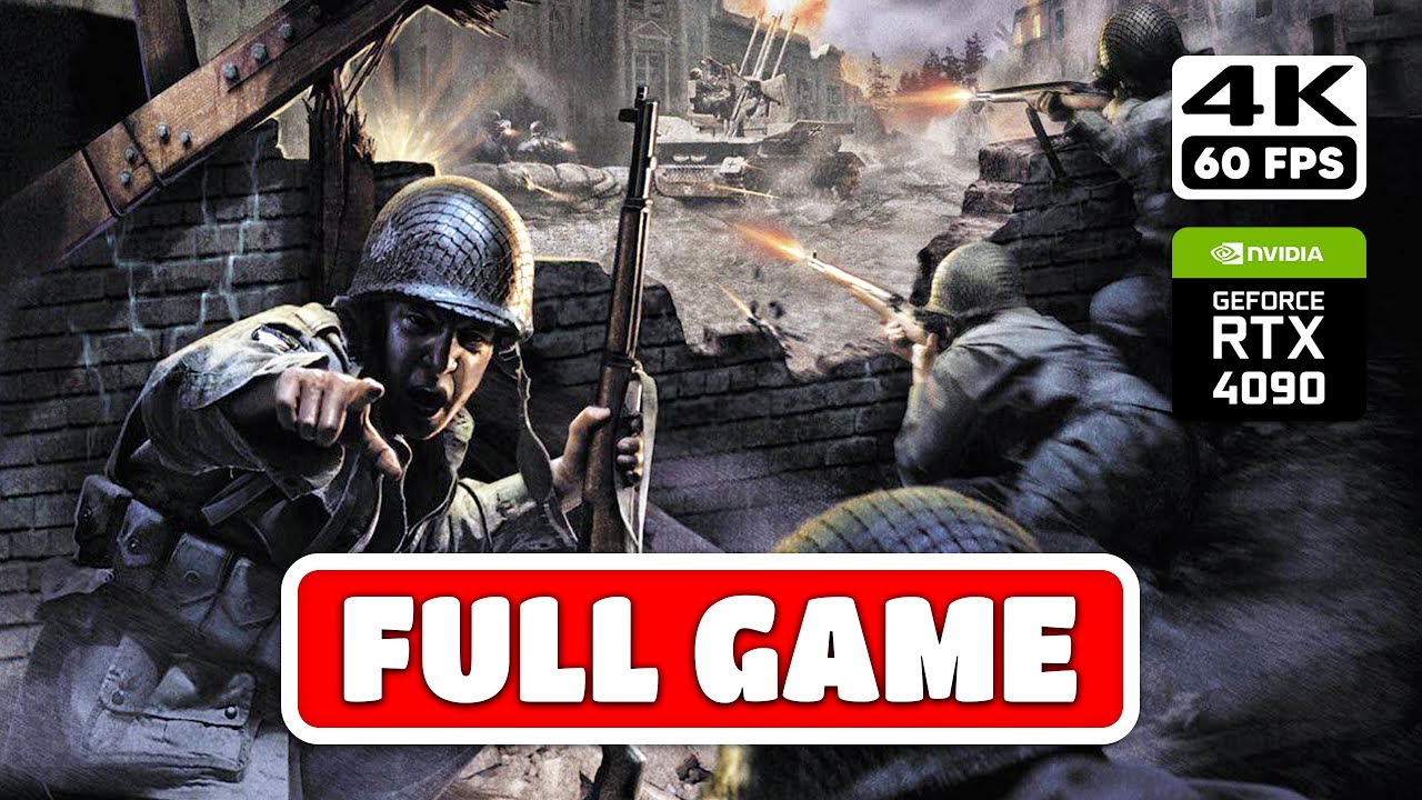 CALL OF DUTY Full Gameplay Walkthrough FULL GAME [PC 4K 60FPS Ultra ...
