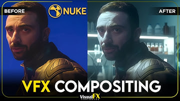 Nuke Blue Screen Keying Speed Compositing Tutorial | VFX