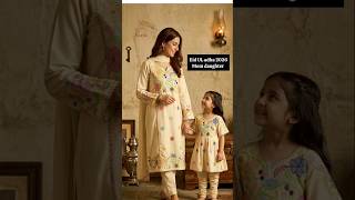 Mom &amp; Daughter Same Dress Design for Eid 2026 | Matching Eid Outfits | Trending Eid Fashion #shorts