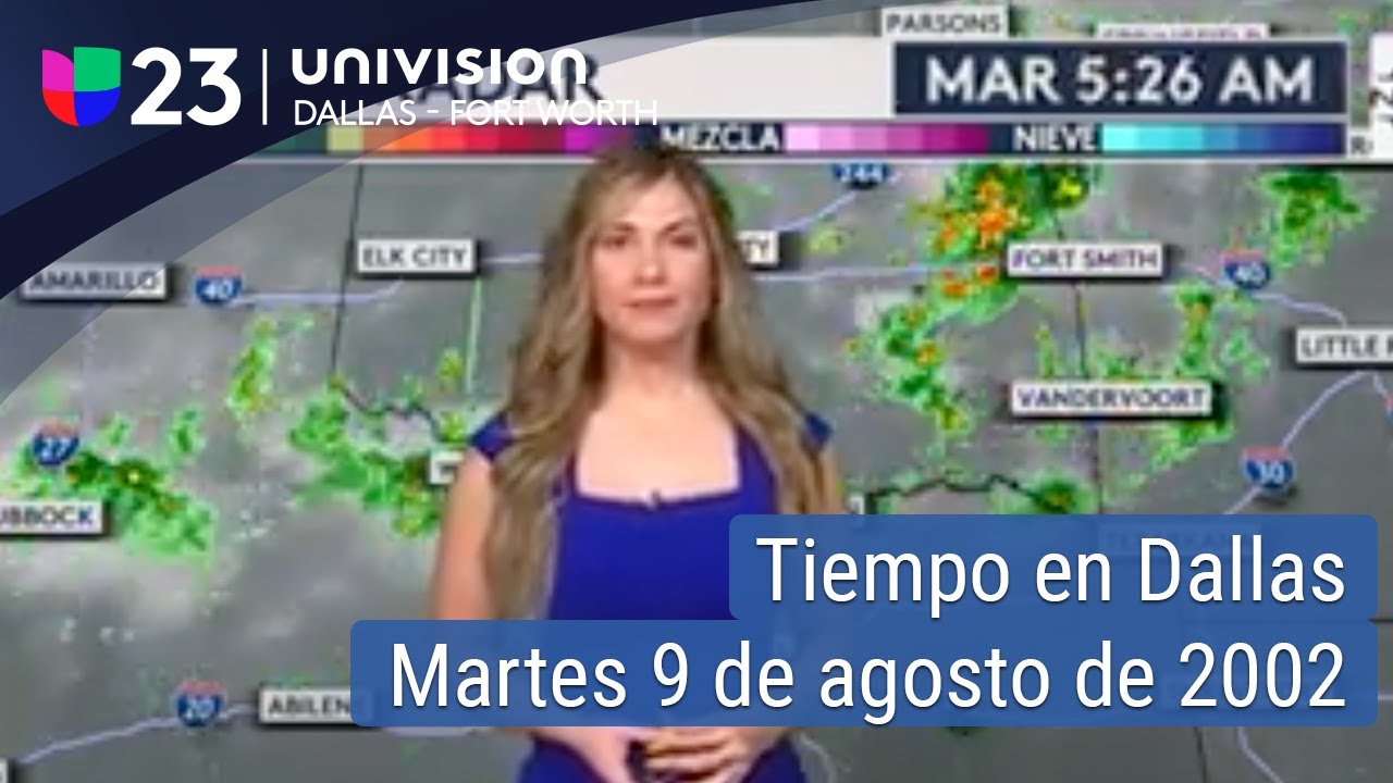 Tiempo en Dallas, Texas, para esta mañana el pronóstico del martes 9