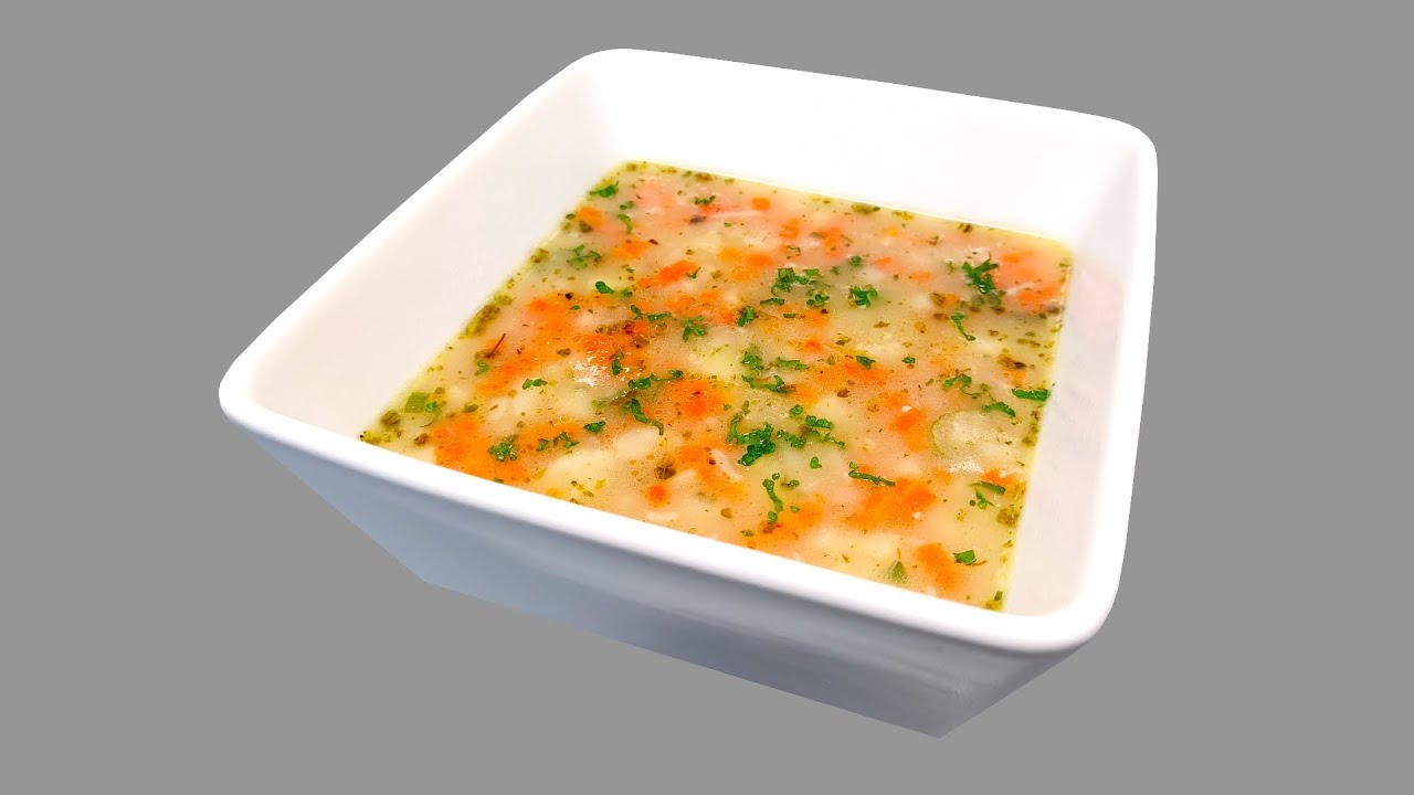 Rychlá zeleninová polévka z mražené zeleniny