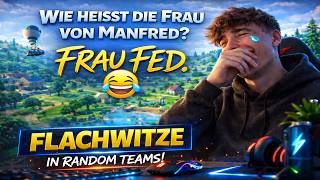 Er musste so LACHEN wegen meiner ART😂 Fortnite Random Teams