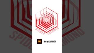 Unique made ☝️ how to draw spider with diamond in illustrator?