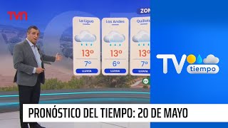 Pronóstico del tiempo: Lunes 20 de mayo de 2024 | TV Tiempo