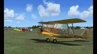 FSX: Tiger Moth Formation Flight