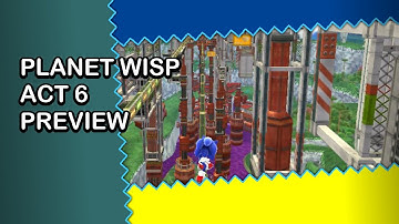 Sonic Generations Colors Porting - Original Planet Wisp Mod - Act 6 Preview (500 Subs Special?)