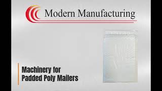 Kraft/Poly Bubble Mailer Equipment
