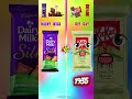 DAIRY MILK🤜🏻🤛🏻KITKAT #trending #viral #new #shortsfeed #tamil #dairymilk #vs #kitkat #comperison