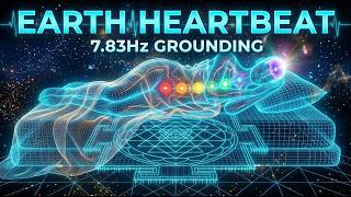 7.83Hz | Earth's Heartbeat: Schumann Resonance for Instant Stress Relief | 1 Hour Sleep Music