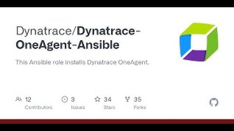 Install Dynatrace OneAgent using Ansible