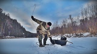 ЩУКИ, НАЛИМЫ И ОКУНИ НЕ СПЯТ/ЭТА РЕКА ТАК ПРОСТО НЕ ОТПУСТИТ/ОНА ЖИВАЯ!!!...