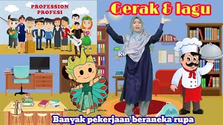 Gerak dan Lagu Tema Profesi (Pekerjaan) Bersama Laela Khanza