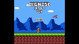 Полное прохождение Биг Ноус (Big Nose Freaks Out) nes