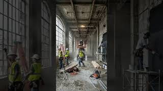 LOFT INDUSTRIAL ABANDONADO → TRANSFORMACIÓN CINEMATOGRÁFICA DE LUJO | Timelapse AI Ultra Realista