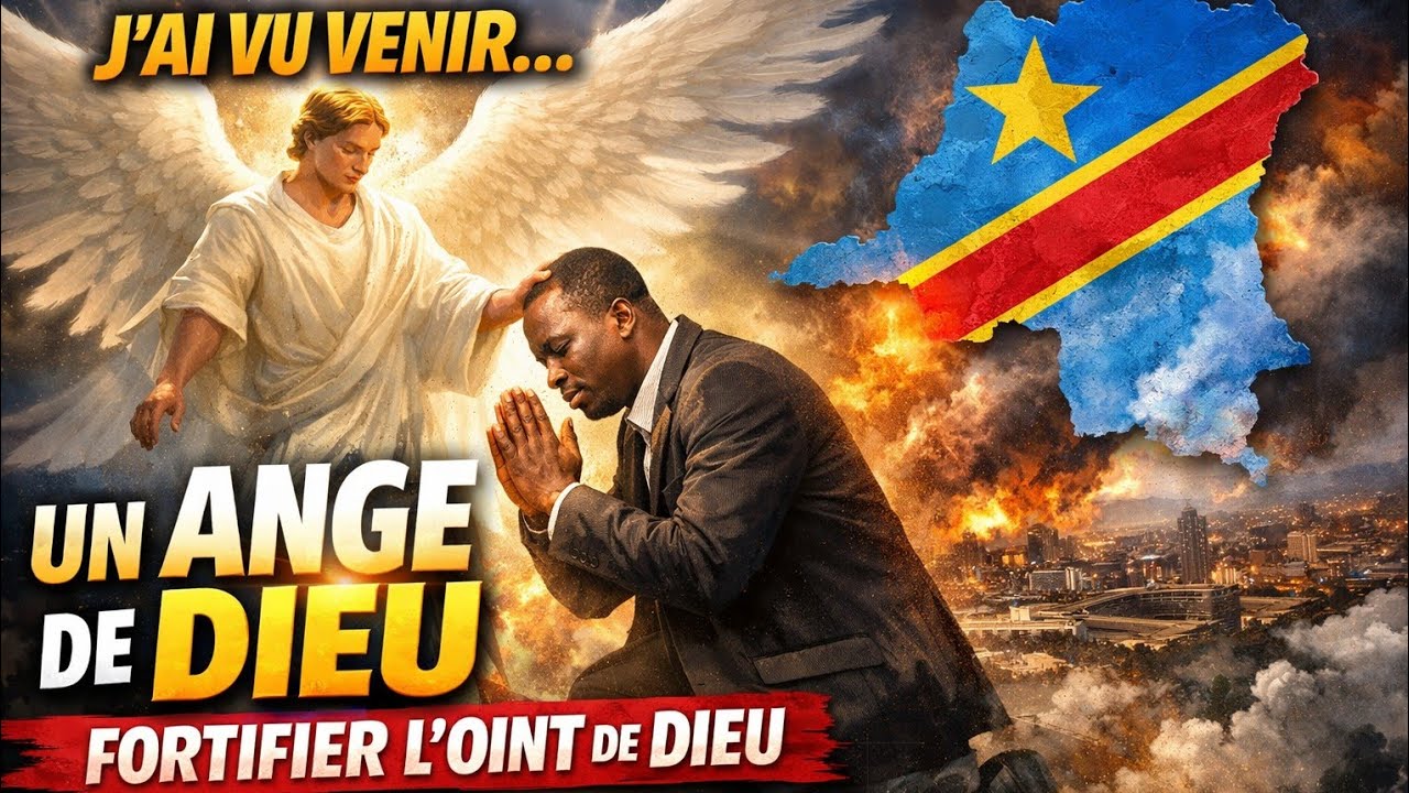 J’AI VU VENIR UN ANGE DE DIEU VISITER & FORTIFIER L’OINT DE DIEU POUR LA R.D. CONGO DANS UNE VISION