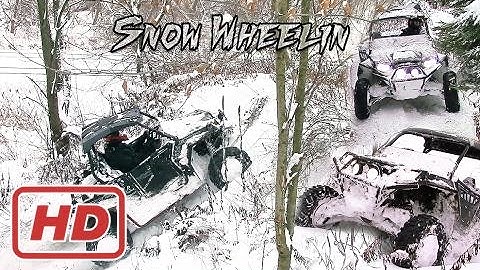 [ Mr Jake ] Polaris RZR XP vs Snow Covered Trails - Snow Wheelin Ontario, Canada