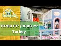 Beslepark 10760ft²/1000m² Indoor Playground Project in Turkey